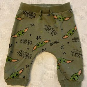 12 mos unisex Grogu aka Baby Yoda sweatpants
